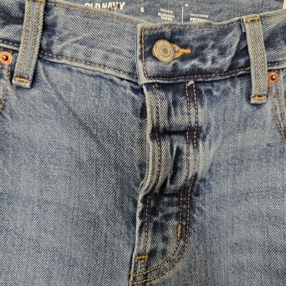 Old Navy Classic Blue Straight Leg Women's Jeans - Picture 5 of 9